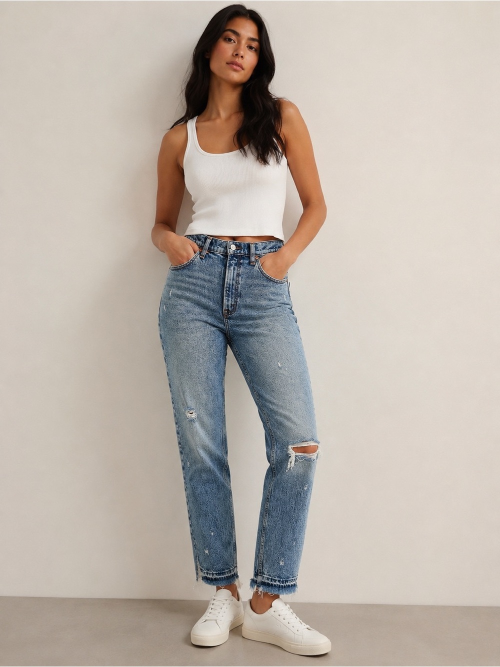 Abercrombie & Fitch The Mom High Rise Jeans - Size 30/10L